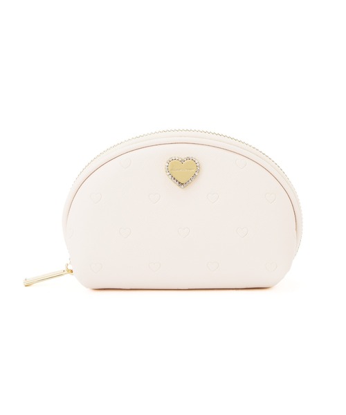 JILL by JILL STUART(ジルバイジルスチュアート)の「エンボスハートポーチ(ポーチ・レディース・ピンク/ブルー/ブラック・FREE)」の5枚目の写真