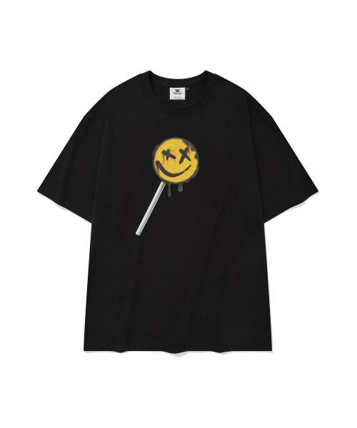 DYSFUNCT（ディスファンクト）の「SPRAY SMILE CANDY T-SHIRT(BLACK)（Tシャツ/カットソー・メンズ・その他・SMALL/MEDIUM）」の2枚目の写真