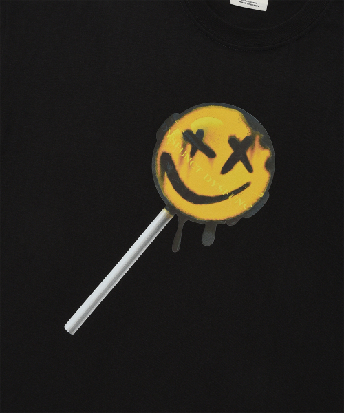 DYSFUNCT（ディスファンクト）の「SPRAY SMILE CANDY T-SHIRT(BLACK)（Tシャツ/カットソー・メンズ・その他・SMALL/MEDIUM）」の5枚目の写真