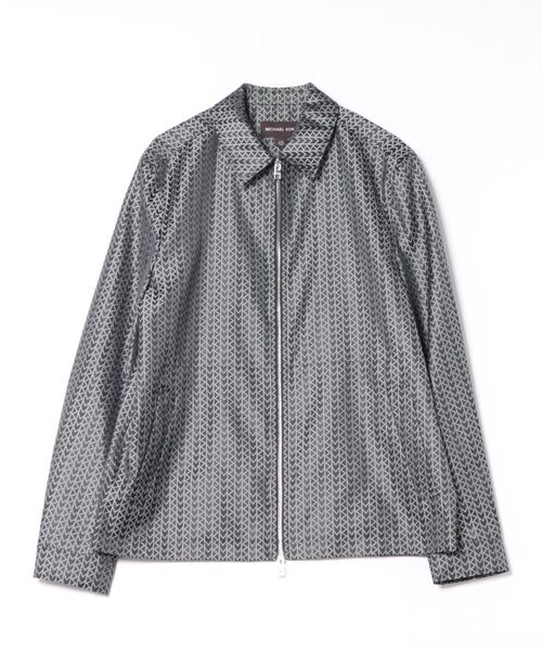MICHAEL KORS(マイケルコース)の「MK2000 ロゴ ジャカード ジャケット(その他アウター・メンズ・グレー系・XL/S/M/L)」の1枚目の写真