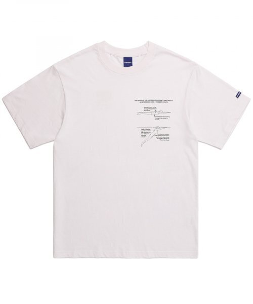 STAFF ONLY(スタッフオンリー)の「SWIMMING GUIDE TEE (WHITE)(Tシャツ/カットソー・レディース・その他・MEDIUM/LARGE)」の1枚目の写真