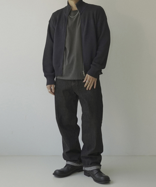 SIIIIDO(シド)の「RACHMAN LUNA DYED ZIP-UP CARDIGAN #1(カーディガン/ボレロ・メンズ・その他・1/2/3)」の3枚目の写真
