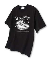 サーフボーイ オーバーサイズ 半袖Tシャツ ブラック