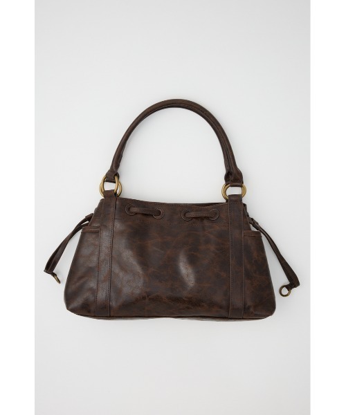 SLY（スライ）の「VINTAGE LIKE HAND BAG ヴィンテージライク ハンドバッグ 冬服 春服（ハンドバッグ・レディース・シルバー/ライトイエロー/ブラウン・FREE）」の5枚目の写真