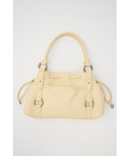 SLY（スライ）の「VINTAGE LIKE HAND BAG ヴィンテージライク ハンドバッグ 冬服 春服（ハンドバッグ・レディース・シルバー/ライトイエロー/ブラウン・FREE）」の16枚目の写真