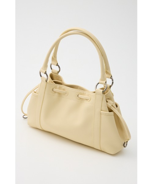 SLY（スライ）の「VINTAGE LIKE HAND BAG ヴィンテージライク ハンドバッグ 冬服 春服（ハンドバッグ・レディース・シルバー/ライトイエロー/ブラウン・FREE）」の20枚目の写真