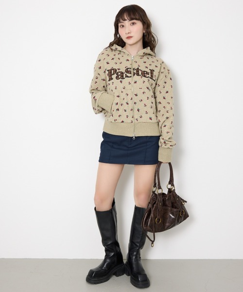 SLY(スライ)の「VINTAGE LIKE HAND BAG ヴィンテージライク ハンドバッグ 冬服 春服(ハンドバッグ・レディース・シルバー/ライトイエロー/ブラウン・FREE)」の5枚目の写真