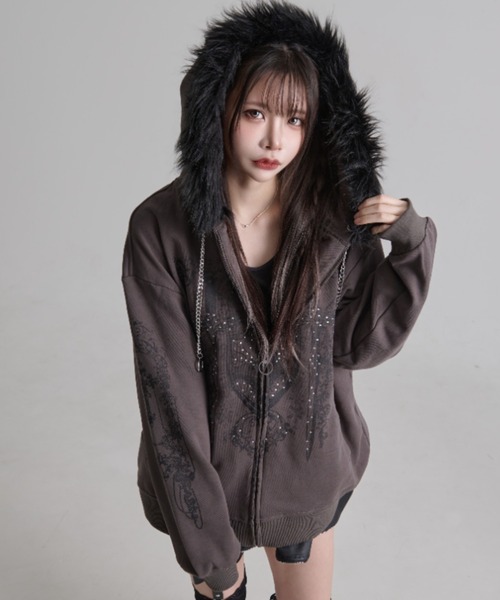 セール】『PSYCHO NATION/サイコネーション』アンティークストーンZIP