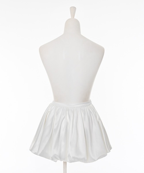 Narcissus（ナルシス）の「サテンバルーンミニスカート（スカート・レディース・ホワイト・FREE）」の8枚目の写真