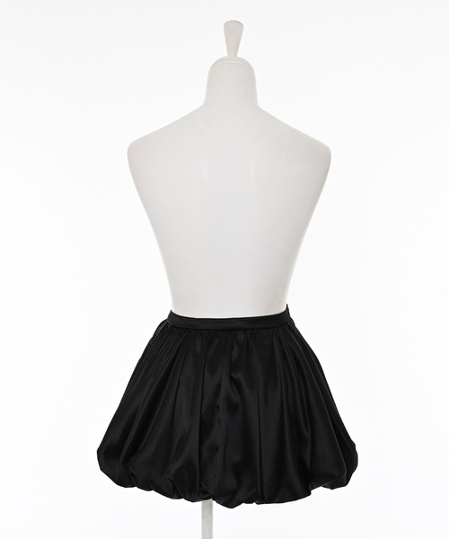 Narcissus（ナルシス）の「サテンバルーンミニスカート（スカート・レディース・ホワイト・FREE）」の4枚目の写真