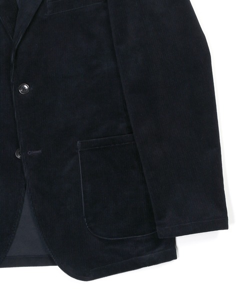 The DUFFER of ST.GEORGE(ザダファーオブセントジョージ)の「14W STRETCH CORDUROY SET UP JACKET:ストレッチコーデュロイ セットアップ コンフォート ジャケット(テーラードジャケット・メンズ・カーキ/ネイビー・MEDIUM/LARGE/X-LARGE)」の13枚目の写真