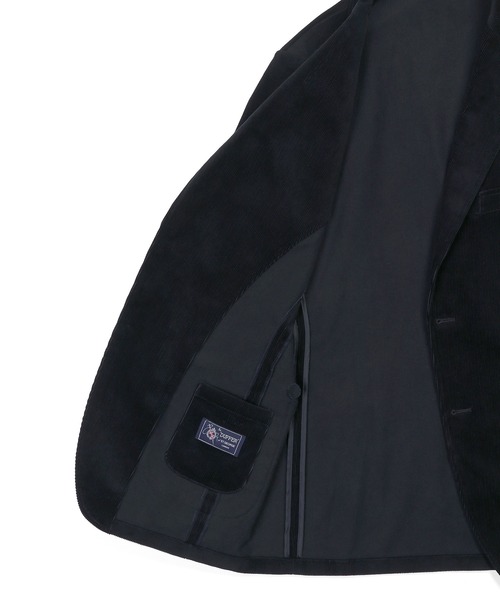 The DUFFER of ST.GEORGE(ザダファーオブセントジョージ)の「14W STRETCH CORDUROY SET UP JACKET:ストレッチコーデュロイ セットアップ コンフォート ジャケット(テーラードジャケット・メンズ・カーキ/ネイビー・MEDIUM/LARGE/X-LARGE)」の14枚目の写真