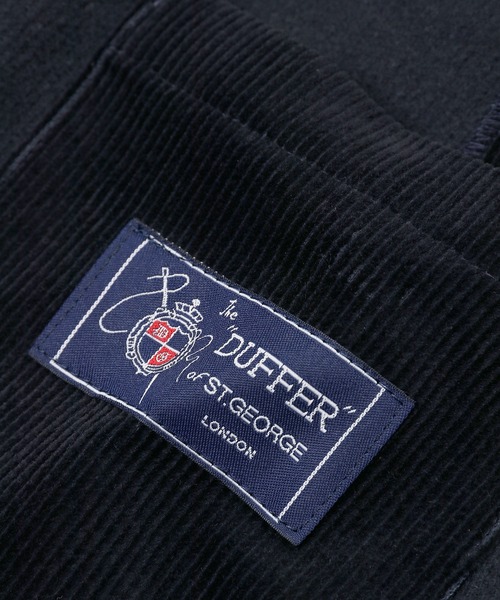 The DUFFER of ST.GEORGE(ザダファーオブセントジョージ)の「14W STRETCH CORDUROY SET UP JACKET:ストレッチコーデュロイ セットアップ コンフォート ジャケット(テーラードジャケット・メンズ・カーキ/ネイビー・MEDIUM/LARGE/X-LARGE)」の15枚目の写真