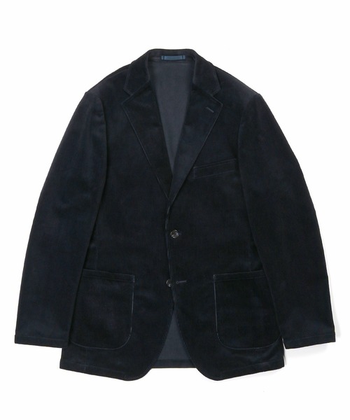 The DUFFER of ST.GEORGE(ザダファーオブセントジョージ)の「14W STRETCH CORDUROY SET UP JACKET:ストレッチコーデュロイ セットアップ コンフォート ジャケット(テーラードジャケット・メンズ・カーキ/ネイビー・MEDIUM/LARGE/X-LARGE)」の10枚目の写真