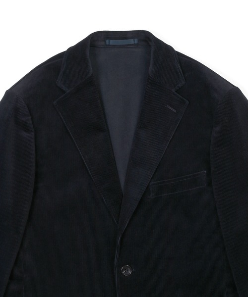 The DUFFER of ST.GEORGE(ザダファーオブセントジョージ)の「14W STRETCH CORDUROY SET UP JACKET:ストレッチコーデュロイ セットアップ コンフォート ジャケット(テーラードジャケット・メンズ・カーキ/ネイビー・MEDIUM/LARGE/X-LARGE)」の12枚目の写真