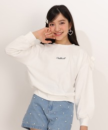 PINKHUNT | PINKHUNT 肩開きビッグリボン袖トレーナー 1222K(スウェット)