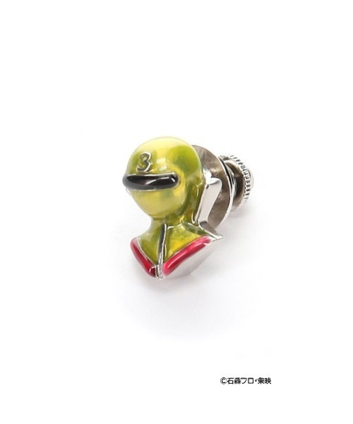 AOYAMA（アオヤマ）の「秘密戦隊ゴレンジャーモチーフピンズ【WEB限定】（ネクタイピン・メンズ・ブルー/イエロー/レッド/ピンク/グリーン・F）」の4枚目の写真