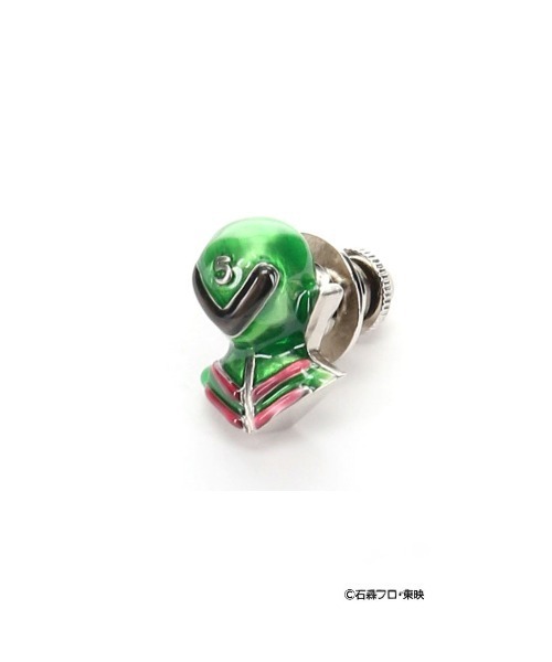 AOYAMA（アオヤマ）の「秘密戦隊ゴレンジャーモチーフピンズ【WEB限定】（ネクタイピン・メンズ・ブルー/イエロー/レッド/ピンク/グリーン・F）」の2枚目の写真
