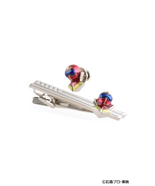 AOYAMA（アオヤマ）の「秘密戦隊ゴレンジャーモチーフピンズ【WEB限定】（ネクタイピン・メンズ・ブルー/イエロー/レッド/ピンク/グリーン・F）」の11枚目の写真