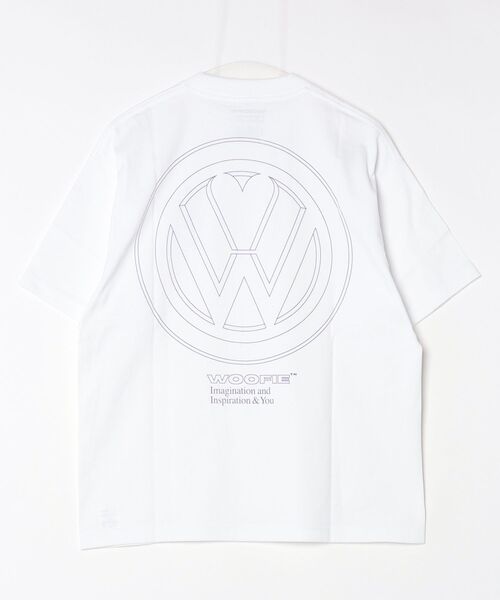 fridge（フリッジ）の「【Woofie】ウーフィー Love & Wolf Tee（Tシャツ/カットソー・メンズ・ブラック/ホワイト/アッシュグレー・MEDIUM/LARGE/X-LARGE/SMALL）」の6枚目の写真