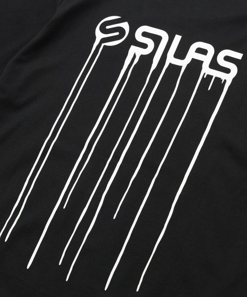 SILAS(サイラス)の「DRIP S/S TEE(Tシャツ/カットソー・メンズ・ブラック/イエロー/ホワイト・XL/L/M)」の7枚目の写真