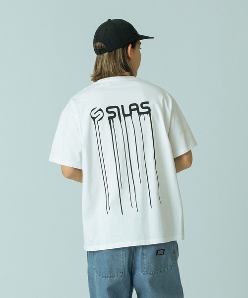 SILAS(サイラス)の「DRIP S/S TEE(Tシャツ/カットソー・メンズ・ブラック/イエロー/ホワイト・XL/L/M)」の14枚目の写真