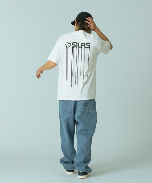 SILAS(サイラス)の「DRIP S/S TEE(Tシャツ/カットソー・メンズ・ブラック/イエロー/ホワイト・XL/L/M)」の12枚目の写真