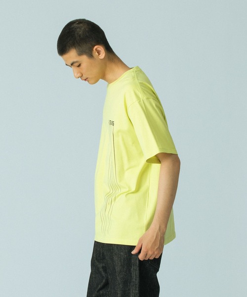 SILAS(サイラス)の「DRIP S/S TEE(Tシャツ/カットソー・メンズ・ブラック/イエロー/ホワイト・XL/L/M)」の19枚目の写真