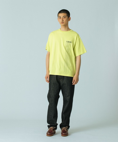 SILAS(サイラス)の「DRIP S/S TEE(Tシャツ/カットソー・メンズ・ブラック/イエロー/ホワイト・XL/L/M)」の20枚目の写真