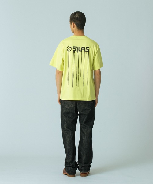 SILAS(サイラス)の「DRIP S/S TEE(Tシャツ/カットソー・メンズ・ブラック/イエロー/ホワイト・XL/L/M)」の21枚目の写真