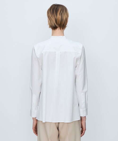 WEB先行予約】コンパクトブロード タックボザムシブラウス（シャツ