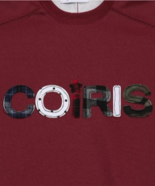 COIRIS_(コイリス)の「◇COIRIS◇ブランド直輸入正規品/ヴァンディ ヴィンテージ アップリケ ロゴ MTM VANDY VINTAGE APPLIQUE LOGO MTM(スウェット・レディース・バーガンディー・FREE)」の4枚目の写真