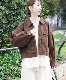 ITEMS URBANRESEARCH | 袖ボリュームZIPブルゾン(ブルゾン)