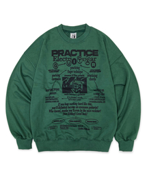 Routine Sweatshirt (Blue Green)