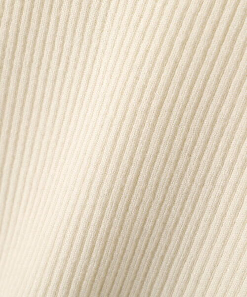 EDIT COLOGNE（エディットコロン）の「＜Ｅ＞レーススカーフ付きリブニット / 1216175200（ニット/セーター・レディース・パープル/ブルー/ホワイト系その他/ホワイト×ブラック・FREE）」の16枚目の写真