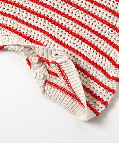 BREEZE（ブリーズ）の「【リンク】Bpop サマーニットサロペット（その他ベビーウェア・キッズ・ブルー/レッド・80/70）」の14枚目の写真