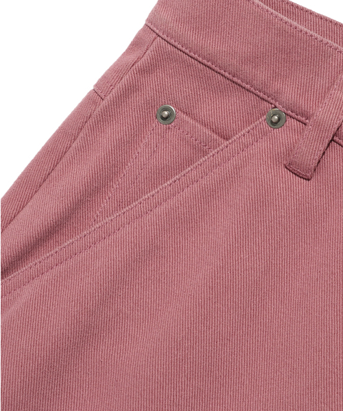 ISTKUNST(イストクンスト)の「WASHED COTTON DOUBLE KNEE PANTS_DUST PINK(IK2EFMPA10A)(その他パンツ・レディース・その他・S/M/L)」の5枚目の写真
