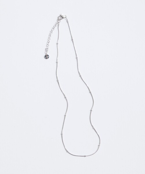 by Preek（バイプリーク）の「＜by Preek＞ドットライン チェーン ネックレス（ネックレス・レディース・ゴールド/シルバー・FREE）」の2枚目の写真