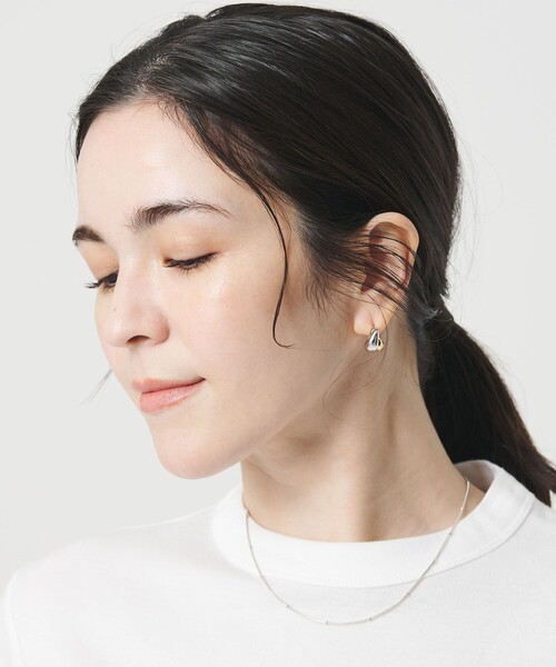 by Preek（バイプリーク）の「＜by Preek＞ドットライン チェーン ネックレス（ネックレス・レディース・ゴールド/シルバー・FREE）」の5枚目の写真