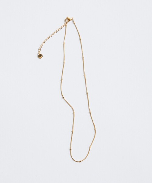 by Preek（バイプリーク）の「＜by Preek＞ドットライン チェーン ネックレス（ネックレス・レディース・ゴールド/シルバー・FREE）」の6枚目の写真