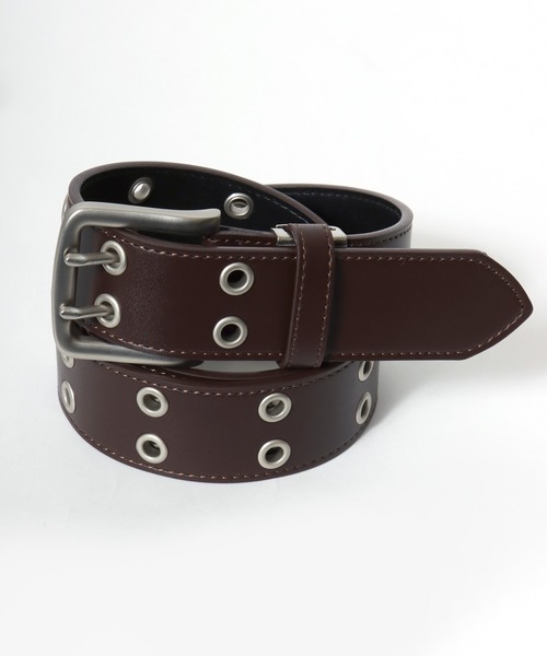 Lee/リー Synthetic Leather Eyele Belt/40mm 合皮 ハトメ フェイク