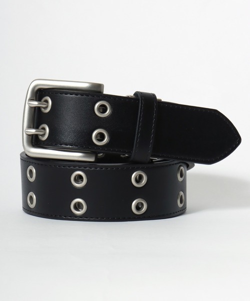 Lee（リー）の「Lee/リー Synthetic Leather Eyele Belt/40mm 合皮 ハトメ フェイクレザーベルト/レディース メンズ（ベルト・メンズ・ブラウン/ダークブラウン/ブラック・FREE）」の4枚目の写真