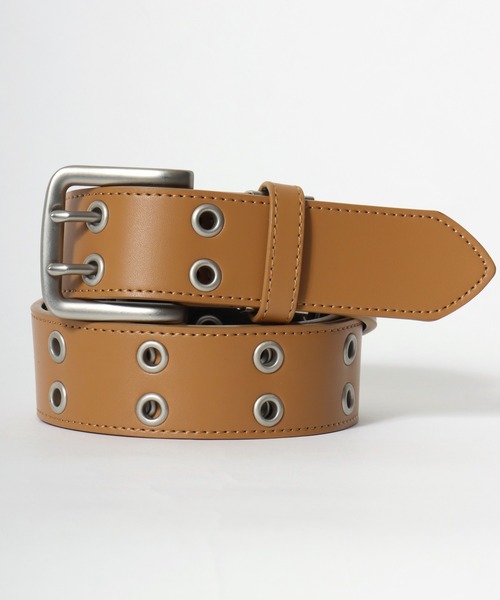 Lee（リー）の「Lee/リー Synthetic Leather Eyele Belt/40mm 合皮 ハトメ フェイクレザーベルト/レディース メンズ（ベルト・メンズ・ブラウン/ダークブラウン/ブラック・FREE）」の6枚目の写真