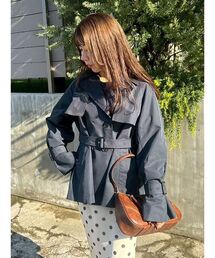 LILY BROWN | クラシックミドルトレンチコート(トレンチコート)