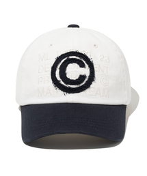 Millo Archive（ミロ アーカイブ）の「コアハーフボールキャップ[ホワイトネイビー]（キャップ）」