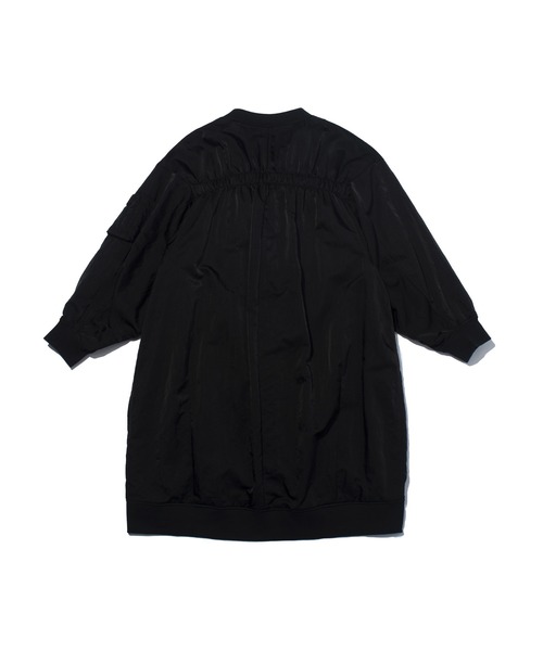 F/CE. (エフシーイー)の「F/CE. SILKY NYLON MA-1 LONG COAT / エフシーイー シルキー ナイロン MA-1 ロング コート(その他アウター・メンズ・ブラック・LARGE/MEDIUM/SMALL)」の2枚目の写真