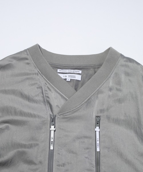 F/CE. (エフシーイー)の「F/CE. SILKY NYLON MA-1 LONG COAT / エフシーイー シルキー ナイロン MA-1 ロング コート(その他アウター・メンズ・ブラック・LARGE/MEDIUM/SMALL)」の6枚目の写真