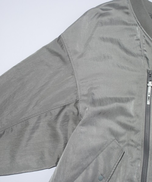 F/CE. (エフシーイー)の「F/CE. SILKY NYLON MA-1 LONG COAT / エフシーイー シルキー ナイロン MA-1 ロング コート(その他アウター・メンズ・ブラック・LARGE/MEDIUM/SMALL)」の11枚目の写真