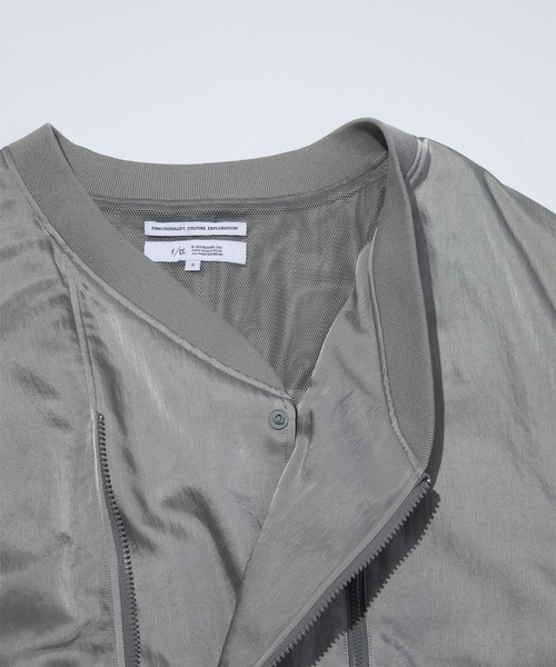 F/CE. (エフシーイー)の「F/CE. SILKY NYLON MA-1 LONG COAT / エフシーイー シルキー ナイロン MA-1 ロング コート(その他アウター・メンズ・ブラック・LARGE/MEDIUM/SMALL)」の7枚目の写真