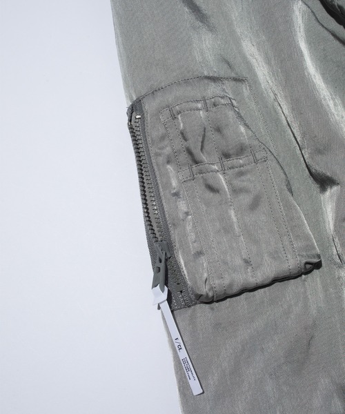 F/CE. (エフシーイー)の「F/CE. SILKY NYLON MA-1 LONG COAT / エフシーイー シルキー ナイロン MA-1 ロング コート(その他アウター・メンズ・ブラック・LARGE/MEDIUM/SMALL)」の10枚目の写真